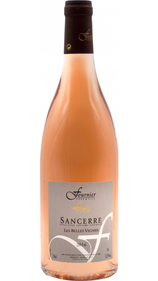 Bottle of Domaine Fournier Les Belles Vignes Sancerre Rose 2016 wine 750 ml