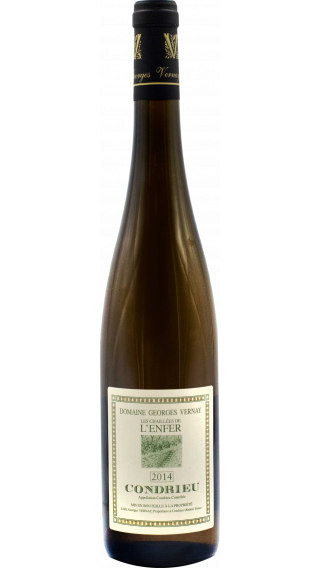 Bottle of Georges Vernay Condrieu Le Chailees de l'Enfer 2016 wine 750 ml