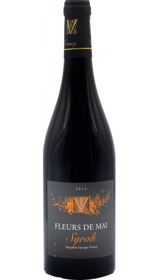 Bottle of Georges Vernay Syrah Fleurs de Mai 2016 wine 750 ml
