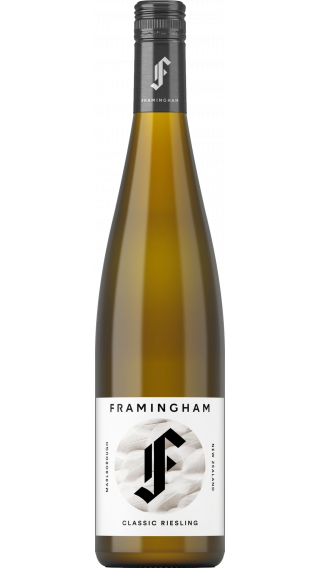 Bottle of Framingham Classic Riesling 2015 wine 750 ml