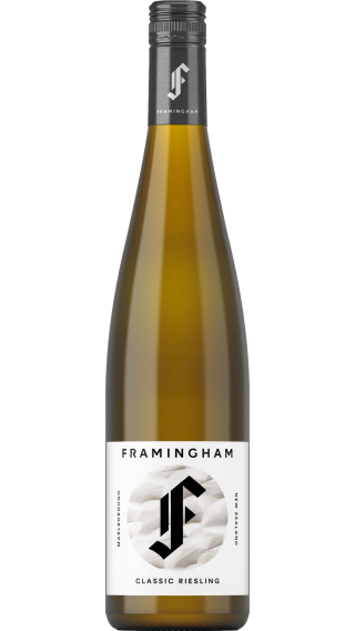 Bottle of Framingham Classic Riesling 2022 wine 750 ml