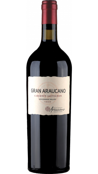 Bottle of Francois Lurton Hacienda Araucano Gran Araucano Cabernet Sauvignon 2014 wine 750 ml
