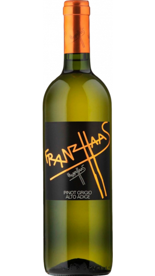 Bottle of Franz Haas  Pinot Grigio 2019 wine 750 ml