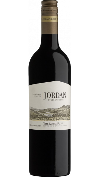 Bottle of Jordan The Long Fuse Cabernet Sauvignon 2017 wine 750 ml