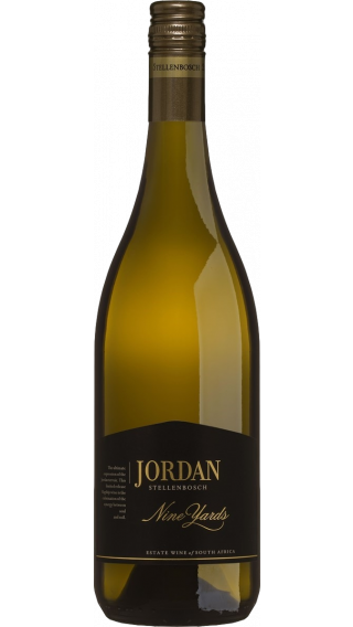 Bottle of Jordan Nine Yards Chardonnay 2019 wine 750 ml