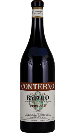 Bottle of Giacomo Conterno Barolo Cerretta 2017 wine 750 ml