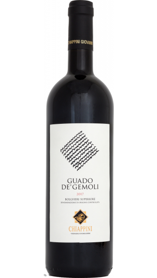 Bottle of Giovanni Chiappini Guado de Gemoli Bolgheri Superiore 2017 wine 750 ml