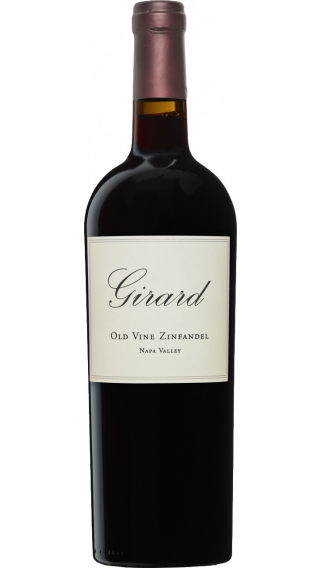 Bottle of Girard Old Vine Zinfandel 2016 wine 750 ml