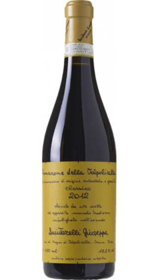 Bottle of Quintarelli Amarone della Valpolicella Classico 2012 wine 750 ml