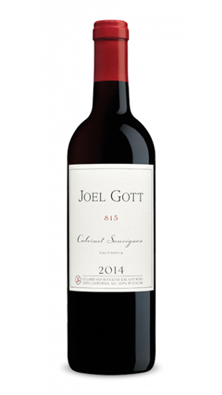 Bottle of Joel Gott 815 Cabernet Sauvignon 2014 wine 750 ml