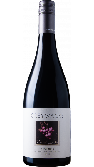 Bottle of Greywacke Pinot Noir 2018 wine 750 ml