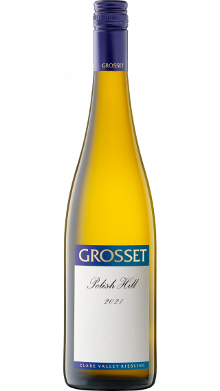 Bottle of Grosset Polish Hill Riesling 2021 wine 750 ml