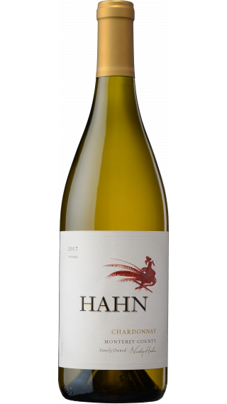 Bottle of Hahn Chardonnay 2019 wine 750 ml