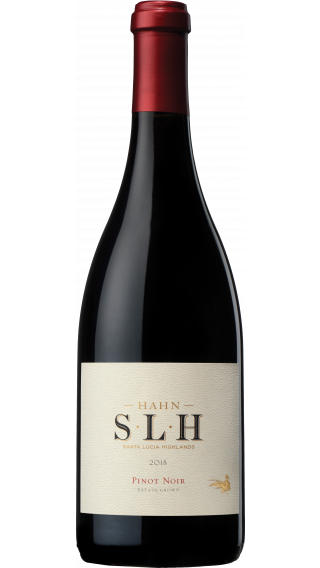 Bottle of Hahn  SLH Pinot Noir 2017 wine 750 ml