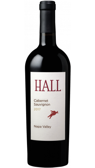 Bottle of Hall Napa Valley Cabernet Sauvignon 2017 wine 750 ml