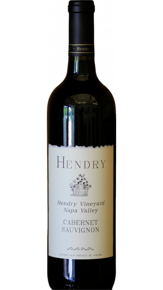 Bottle of Hendry Cabernet Sauvignon 2015 wine 750 ml