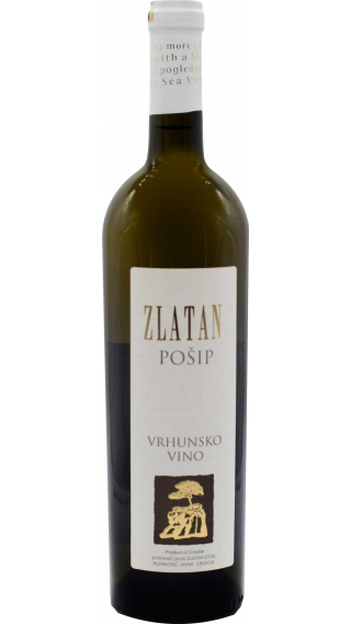 Bottle of Zlatan Otok Posip 2018 wine 750 ml