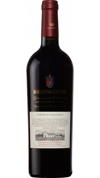 Bottle of Marques de Grinon Cabernet Sauvignon 2014 wine 750 ml