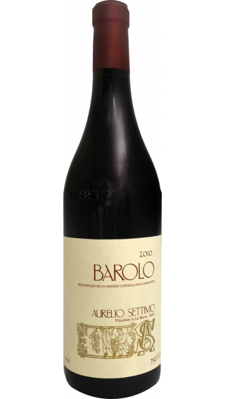 Bottle of Aurelio Settimo Barolo 2010 wine 750 ml