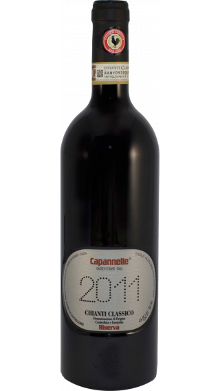 Bottle of Capannelle Chianti Classico Riserva 2011 wine 750 ml
