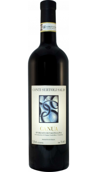 Bottle of Conti Sertoli Salis Canua Sforzato di Valtellina 2009 wine 750 ml