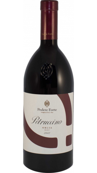 Bottle of Podere Forte Petruccino 2012 wine 750 ml