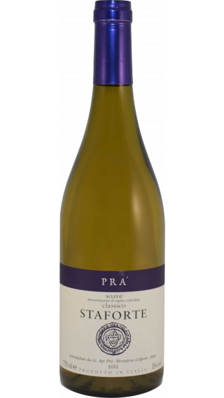 Bottle of Pra Soave Classico Staforte 2012 wine 750 ml