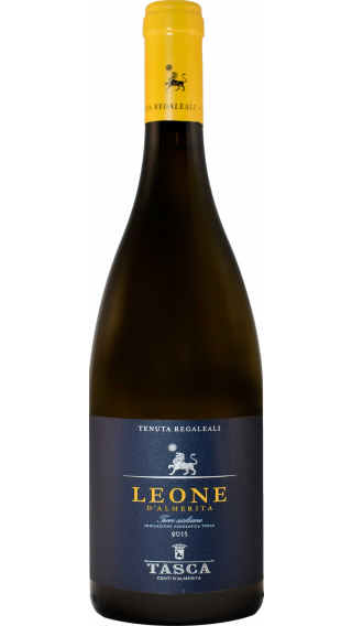 Bottle of Tasca d Almerita Tenuta Regaleali Leone d'Almerita 2015 wine 750 ml
