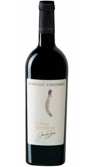 Bottle of Jean-Luc Colombo Cote Rotie La Divine 2018 wine 750 ml