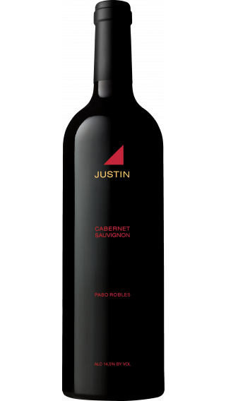 Bottle of Justin Cabernet Sauvignon 2017 wine 750 ml