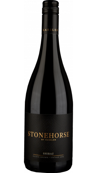 Bottle of Kaesler Stonehorse Shiraz 2018 wine 750 ml