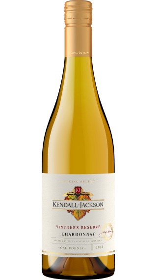 Bottle of Kendall-Jackson Vintner's Reserve Chardonnay 2021 wine 750 ml