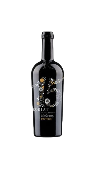Bottle of Korlat Merlot Boutique 2015 wine 750 ml