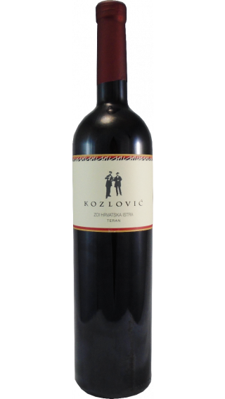 Bottle of Kozlovic Teran 2019 wine 750 ml