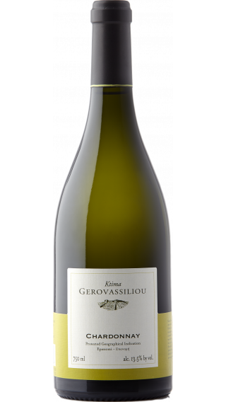 Bottle of Ktima Gerovassiliou Chardonnay 2021 wine 750 ml