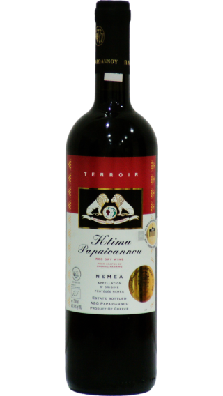 Bottle of Ktima Papaioannou Terroir Nemea 2014 wine 750 ml