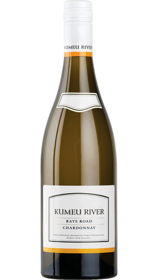 Bottle of Kumeu River Rays Road Chardonnay 2022 wine 750 ml