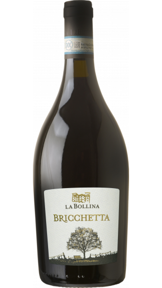 Bottle of La Bollina Bricchetta Monferrato Rosso 2019 wine 750 ml