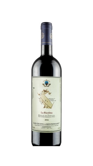 Bottle of San Giusto a Rentennano La Ricolma 2016 wine 750 ml