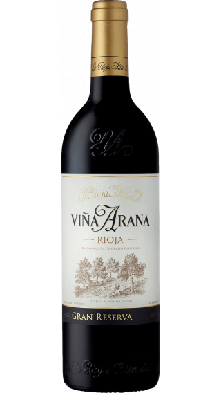 Bottle of La Rioja Alta Gran Reserva Vina Arana 2015 wine 750 ml
