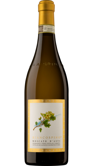 Bottle of La Spinetta Biancospino Moscato 2023 wine 750 ml