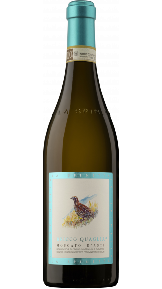 Bottle of La Spinetta Bricco Quaglia Moscato 2020 wine 750 ml