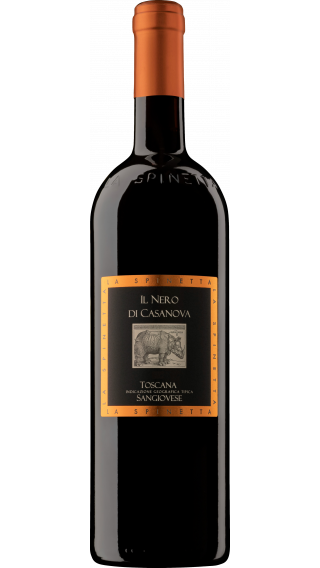 Bottle of La Spinetta Il Nero di Casanova 2019 wine 750 ml