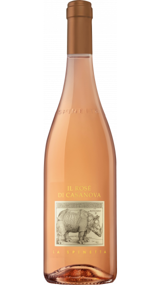 Bottle of La Spinetta Il Rose di Casanova 2021 wine 750 ml