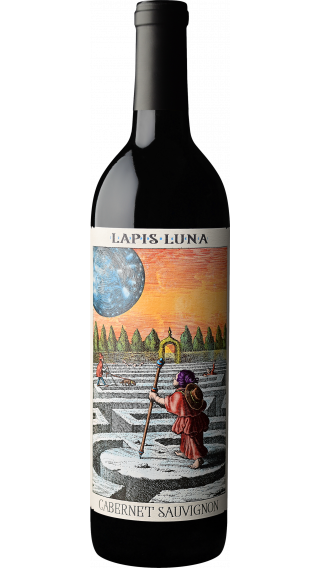 Bottle of Lapis Luna Cabernet Sauvignon 2019 wine 750 ml