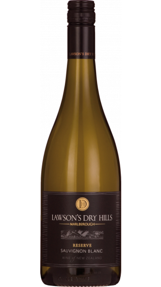 Bottle of Lawson's Dry Hills Sauvignon Blanc Reserve 2022 wine 750 ml
