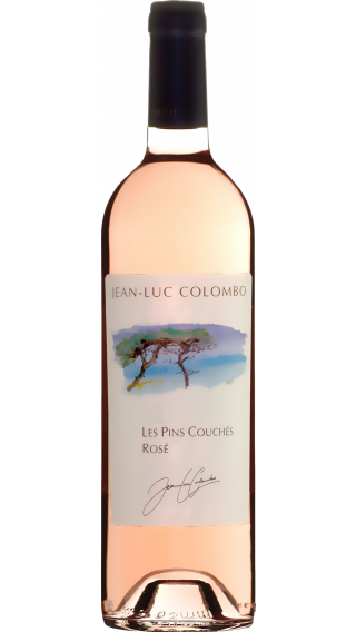 Bottle of Jean-Luc Colombo Les Pins Couches Rose 2021 wine 750 ml