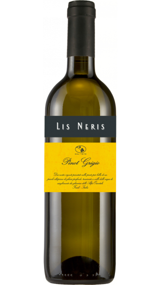 Bottle of Lis Neris Pinot Grigio 2018 wine 750 ml
