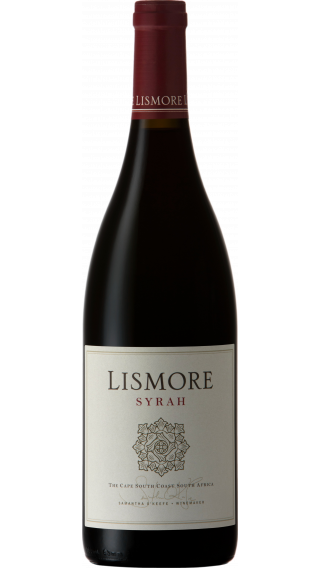 Bottle of Lismore Syrah 2018 wine 750 ml