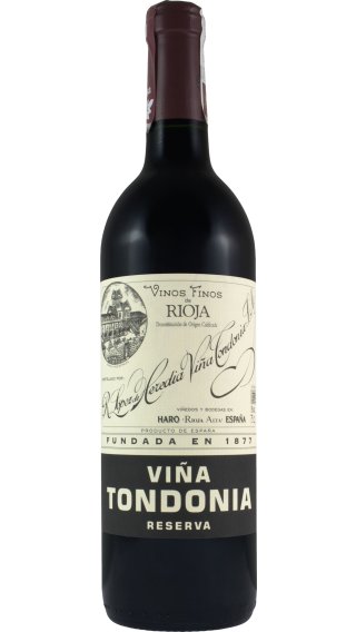 Bottle of Lopez de Heredia Vina Tondonia Reserva 2011 wine 750 ml